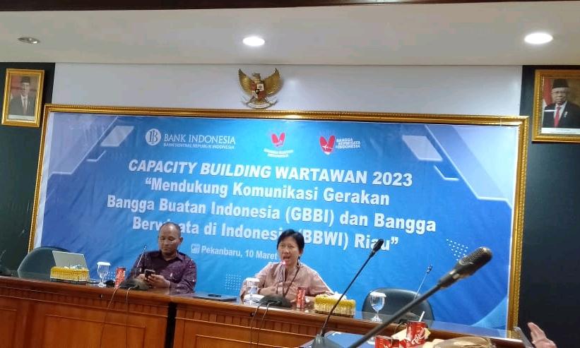 BI Harapkan Dukungan Media dalam Menyukseskan GBBI dan BBWI Riau