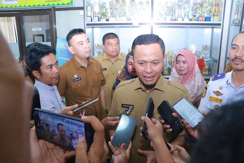 Sukseskan Makan Bergizi Gratis, Sarana Prasarana Sekolah jadi Perhatian Walikota Pekanbaru