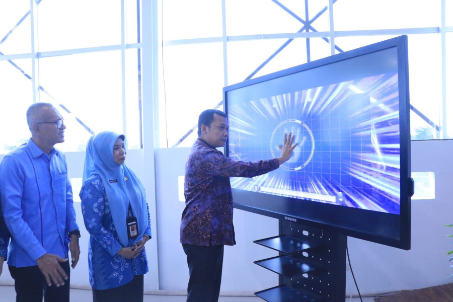 Pj Walikota Launching Aplikasi LAPAK Inovasi Dispusip