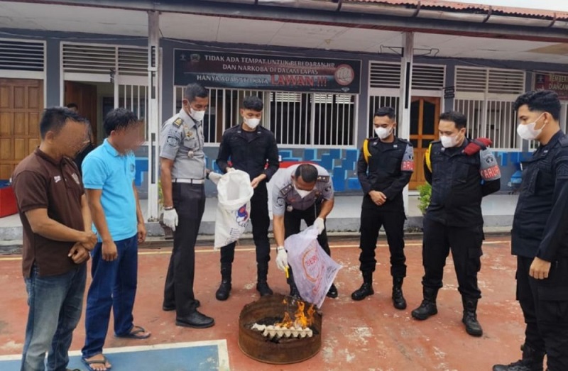 Lapas Selatpanjang Bersih-bersih Jelang Tahun Baru