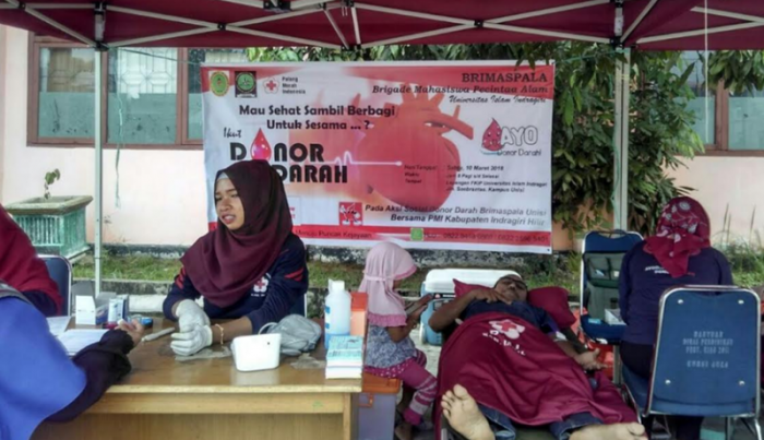 Kerjasama dengan PMI, Brimaspala Unisi Gelar Aksi Donor Darah Sukarela