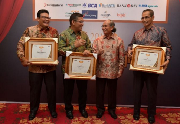 Bank Riau Kepri Terbaik Kedua Kategori BPD di Ajang Banking Service Excellence 2017