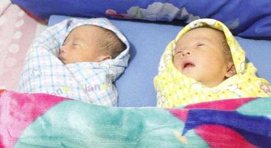 Lahir Menjelang Pilpres 2019, Bayi Kembar Ini Diberi Nama Prabowo-Sandi