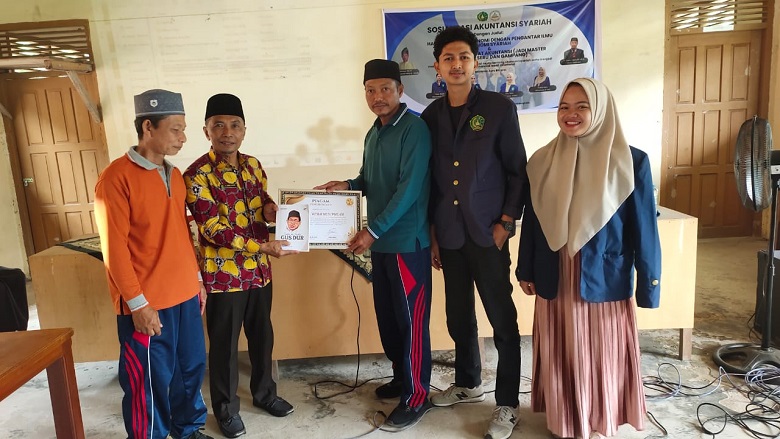 STAIN Bengkalis Taja Sosialisasi Akuntansi Syariah untuk Siswa Madrasah Al Ulum