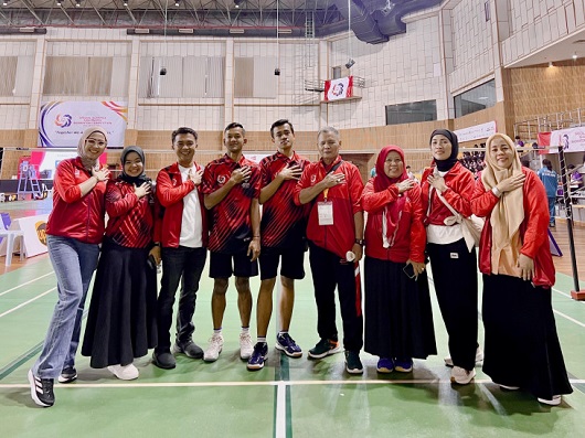 Dua Anak Kampar Tampil di Ajang Badminton Internasional Asia Pacific Special Olympics 2025