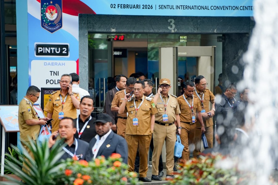 Perkuat Sinergi Nasional, Bupati Rohil dan Wabup Hadiri Rakornas Pemerintah 2026 di Sentul
