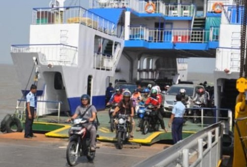 Jembatan Penghubung Rusak, Penyeberangan di Roro Rupat-Dumai Ngantre 6 Jam