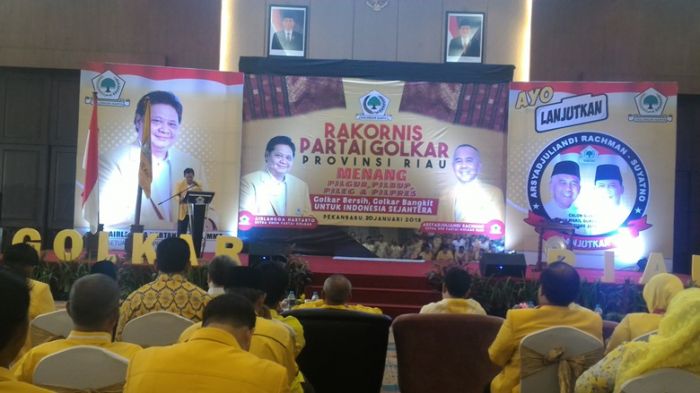 Tak Hadir di Rakornis, Pengurus Golkar Riau Siap-siap Dievaluasi