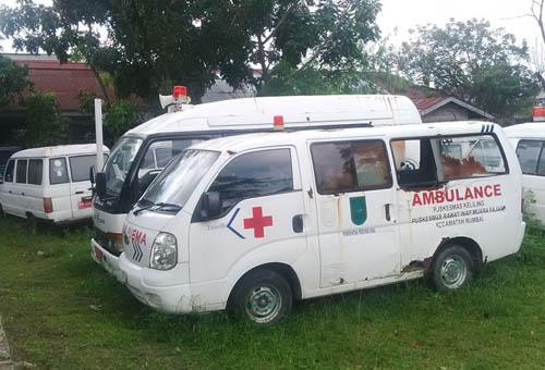 Ambulans Mangkrak Bakal Dilelang, Ada yang Minat?