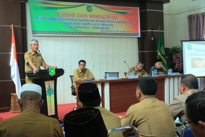 Wabup Minta Penyaluran Raskin Harus Tepat Sasaran dan Kualitas Beras Baik