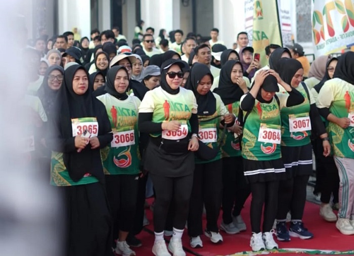 Lima Ratusan Peserta Fun Run Meriahkan Milad ke-3 IKTA