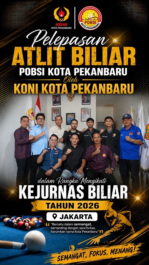 Tak Ada Anggaran Bukan Halangan, POBSI dan KONI Pekanbaru Perjuangkan Empat Atlet Tampil di Kejurnas 2026