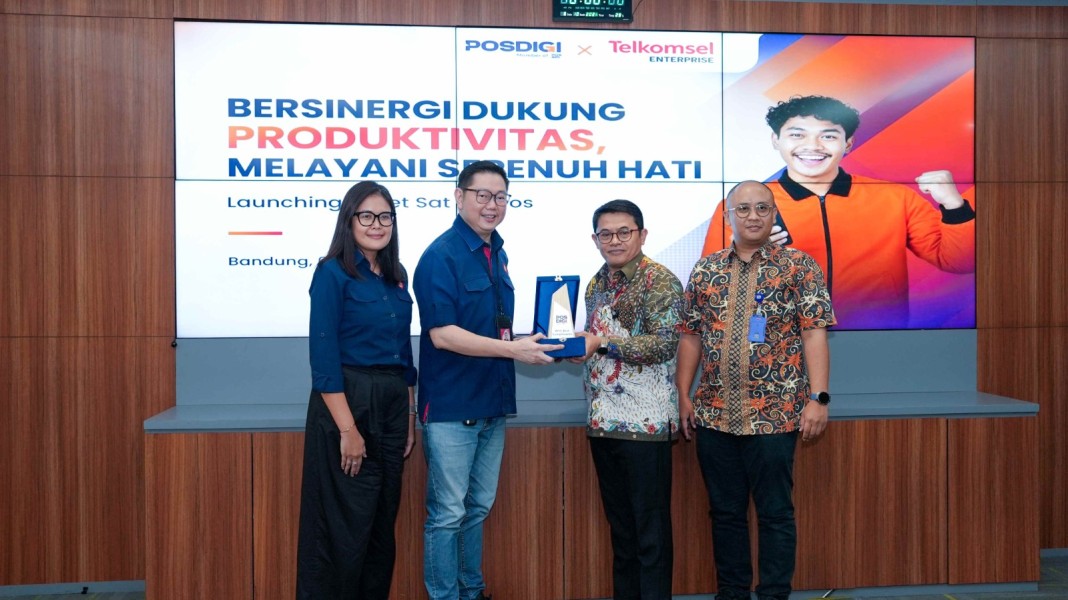 Telkomsel dan PosDigi Luncurkan Paket Sat Set untuk 200.000 Agen Pos