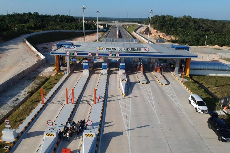 Gerbang Tol Pekanbaru-Dumai dan Pekanbaru-Bangkinang Segera Disambung
