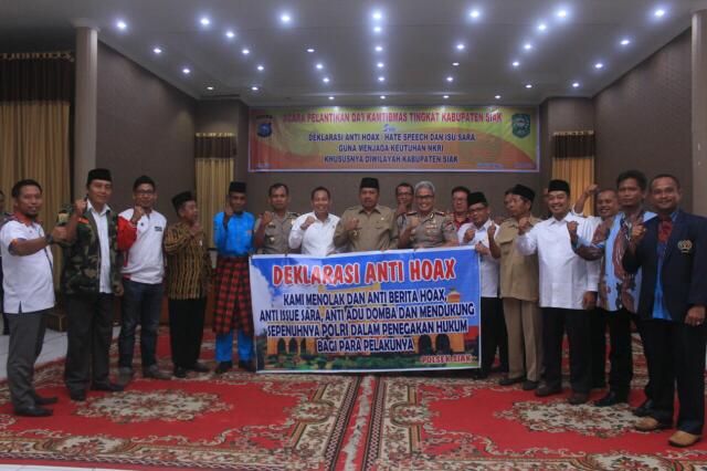 Tahniah, Pengurus Da’i Kamtibmas Kabupaten Siak Resmi Dilantik