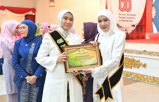 Bunda PAUD Rohil Raih Penghargaan Atas Dedikasi dan Komitmen Pendidikan Anak Usia Dini