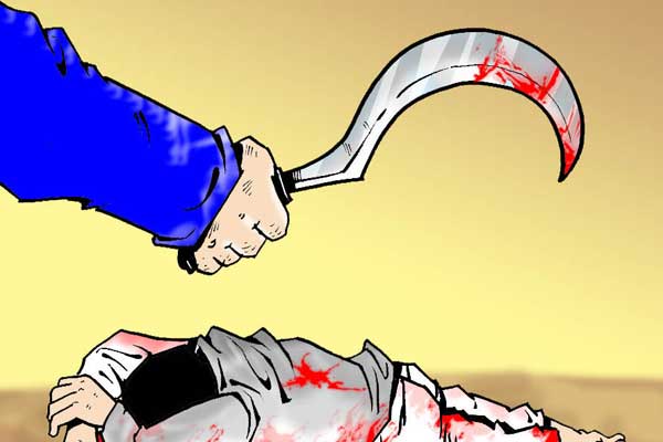 ALAHMAK...Nekat Ganggu Pacar Orang, Anak Jendral Ditebas Celurit, Berdarah-darah