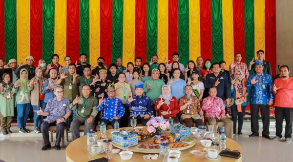 Wabup Husni Sambut Delegasi 14 Negara Asean Peduli Ekosistem Gambut