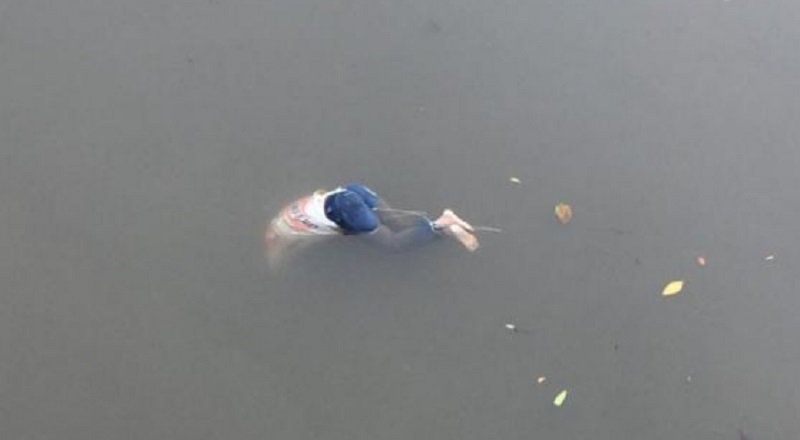 KEJI...Diduga Dibunuh, Janda Berkaus I Love Djokja Tewas Terbungkus Karung di Sungai, Ini Fotonya