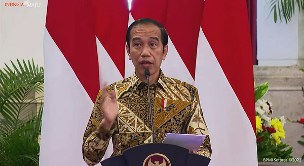 Jokowi Bantah Isu Ingin Jadi Presiden Tiga Periode, ''Saya Tegaskan  Tak Ada Niat, Tidak Juga Berminat...''