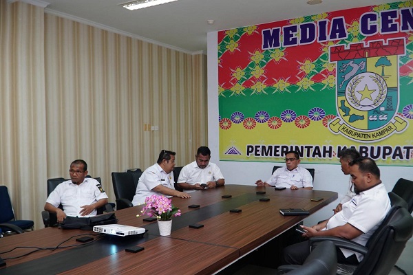 Plh. Sekda Kampar Ikuti Rakorpusda Bahas Dukungan Pemda dalam Penyediaan Lahan untuk Pembangunan Satuan Pelayanan Pemenuhan Gizi Nasional