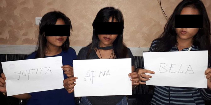 CANTIK TAPI SADIS...Ini Tiga Wanita Anggota Geng  Motor yang Terlibat Penjarahan Toko Baju