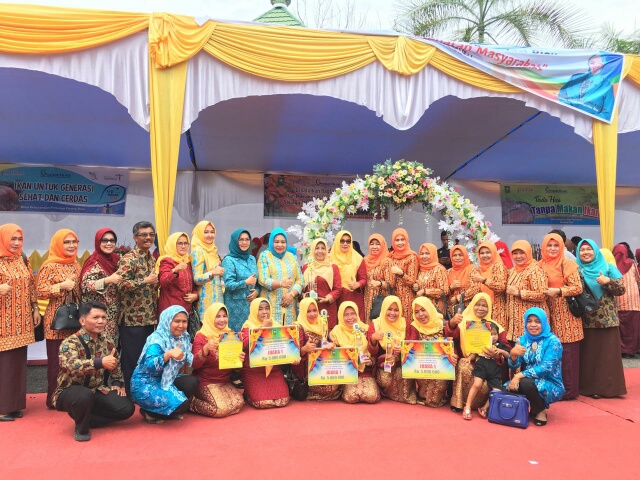 Tampil Sebagai Juara Umum,  Kuliner Khas Pelalawan Mendapat Tempat di Hati Masyarakat