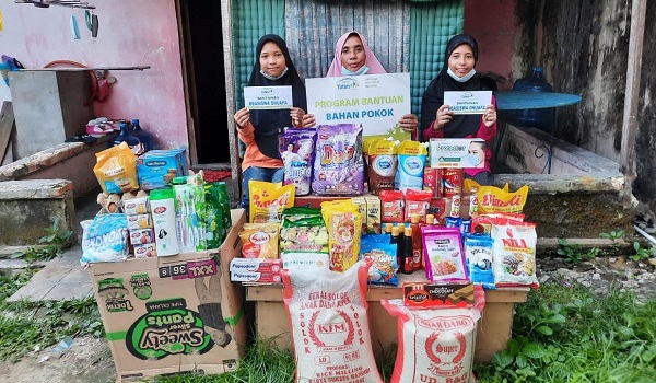Rumah Yatim Kembali Salurkan  Bantuan untuk Ibu Sri Suryani