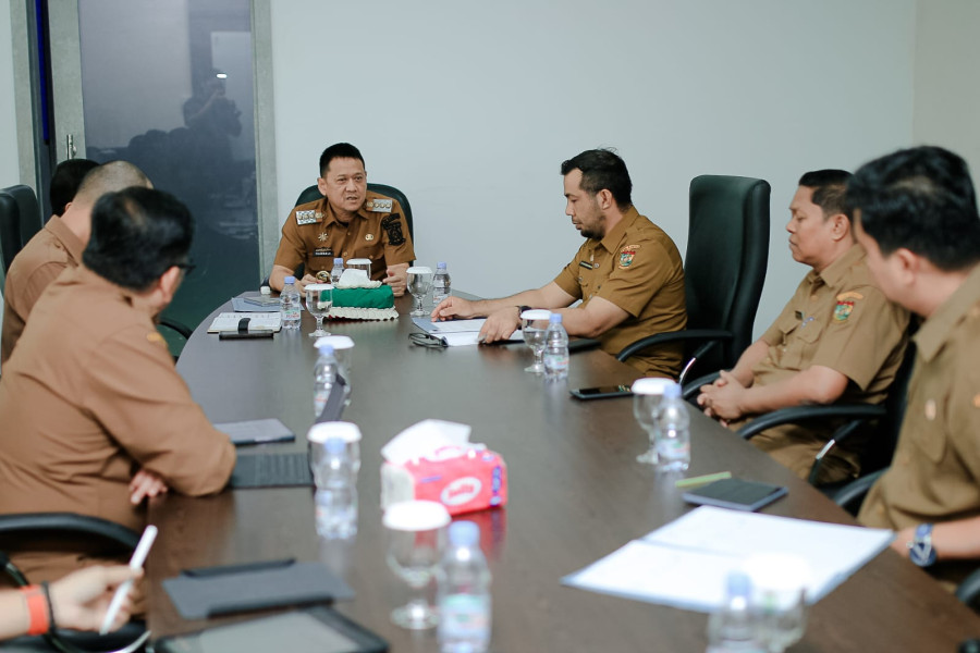 Pasca Tragedi Maut Warga Siabu dengan PT. Ciliandra, Pj Bupati Kampar Pimpin Rapat dan Minta Laporan Dinas Terkait