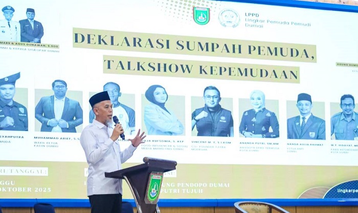 Semangat Sumpah Pemuda, Wali Kota Dorong Generasi Muda Dumai Berinovasi dan Bersatu