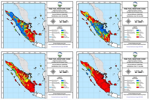 Potensi Karhutla di Sumatera Tinggi, Manggala Agni Ingatkan Warga Tak Bakar Lahan
