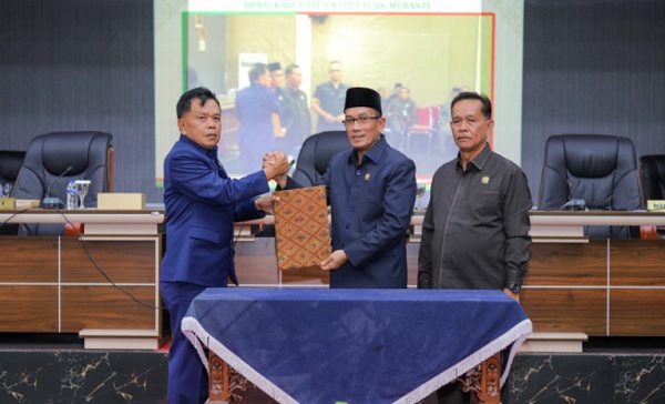 DPRD Setujui Pengesahan Ranperda Pertanggungjawaban APBD Kepulauan Meranti 2022