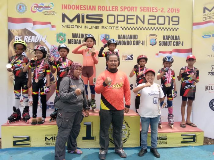 Hebat, Atlet Sepatu Roda Pekanbaru Raih Penghargaan Tingkat Nasional