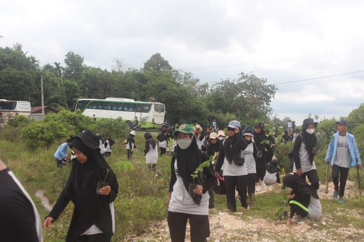 Cintai Lingkungan, Himaprodi Pendidikan Biologi Unri Siap Lakukan Rehabilitasi Hutan