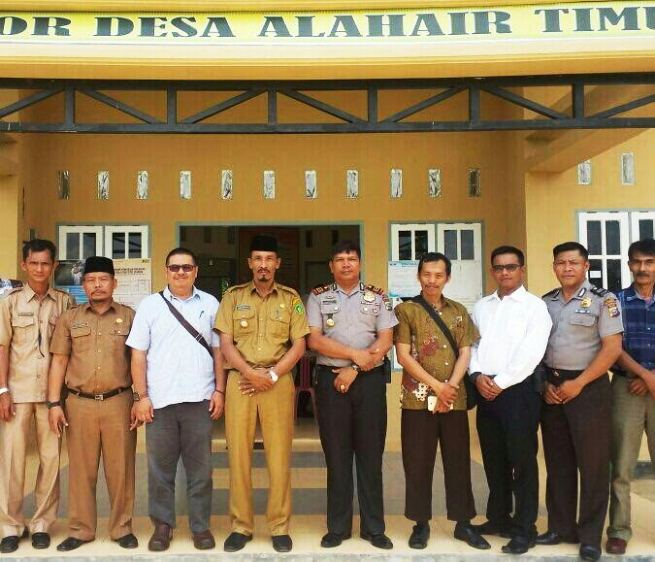Kapolsek Tebing Tinggi Ingatkan Warga Alahair untuk Tidak Membakar Lahan