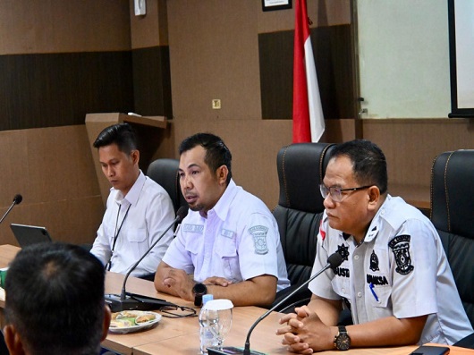 Plt. Asisten I Setda Kampar Pimpin Rapat Koordinasi Pembentukan Klaster Logistik Penanggulangan Bencana