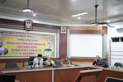 Berikan Apresiasi, Sekda Buka Forum Komunikasi Pendidkan Al-qur'an (FKPQ) Kota Dumai