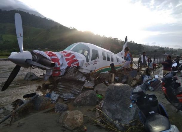 Banjir Bandang Hantam Sentani Papua, 14 Orang Ditemukan Tewas, Pesawat Pun Ikut Terseret