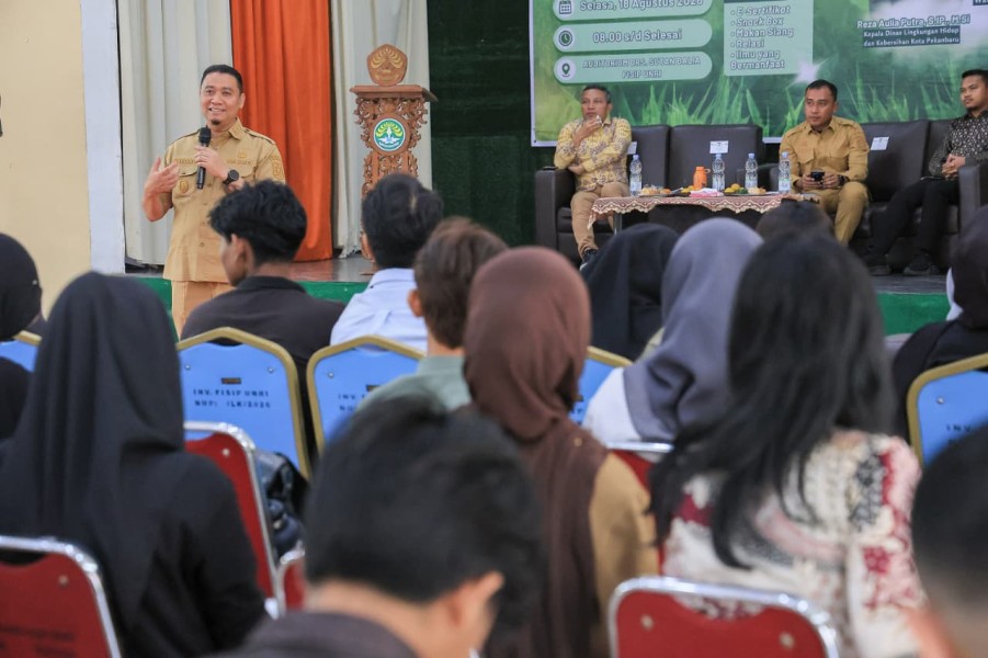 Pemko Pekanbaru Edukasi Mahasiswa Tentang Pengelolaan Sampah