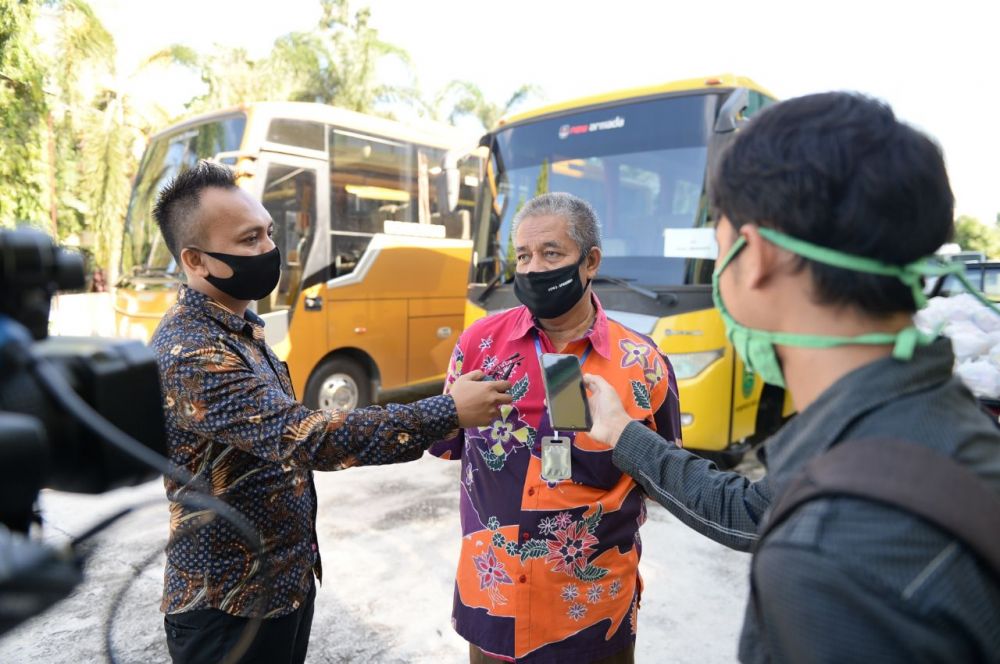 Pemprov Riau Pulangkan Mahasiswa di Pekanbaru ke Daerah Masing-masing
