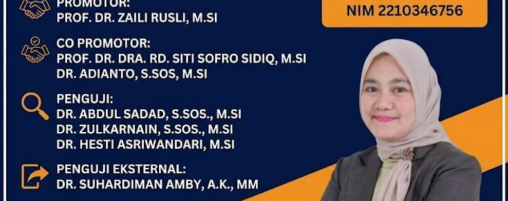 Bupati Kuansing Suhardiman Amby, dijadwalkan Jadi Penguji Eksternal Disertasi Doktor di Universitas Riau