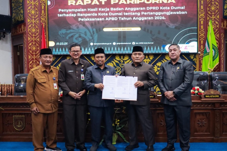 Wawako Sugiyarto Apresiasi Kolaborasi Apik Banggar DPRD dan TAPD Kota Dumai