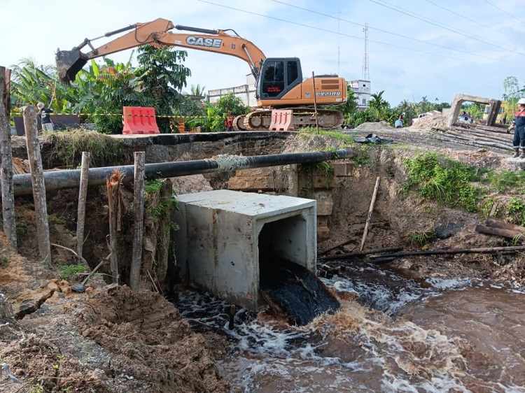 PUPR Riau Perbaiki Infrastruktur Rusak Akibat Banjir