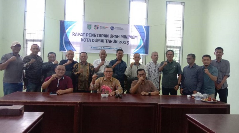 NAIK 6,5 Persen, Segini Upah Minimum Kota Dumai Tahun 2025