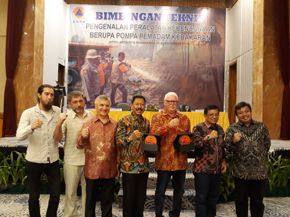 BNPB Gelar Bimtek Pengenalan Peralatan Kebencanaan di Pekanbaru
