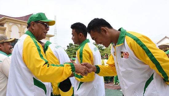 486  Kontingen Kampar Siap Bersaing Keras untuk Merebut Juara Umum