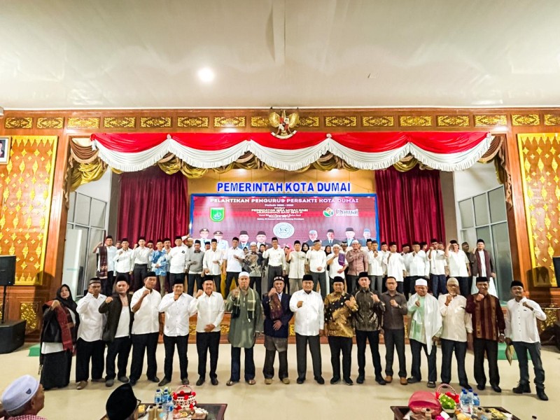Wakil Wali Kota Dumai Hadiri Pelantikan Pengurus PERSAKTI, Peringati Isra’ Mi’raj dan Sambut Ramadhan 1447 H