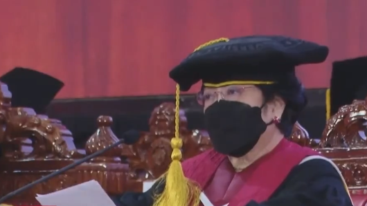 Megawati Soekarnoputri Dikukuhkan Sebagai Profesor Kehormatan Universitas Pertahanan