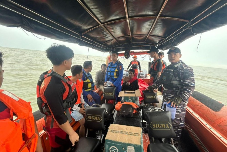 Kecelakaan Kapal di Rangsang, 9 Orang  Penumpang Dalam Pencarian