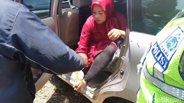 TERUNGKAP...Polisi Tetapkan Perempuan Ini Jadi Tersangka Penusukan Kacab Bank 